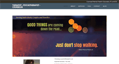 Desktop Screenshot of gildaclarkecounseling.com